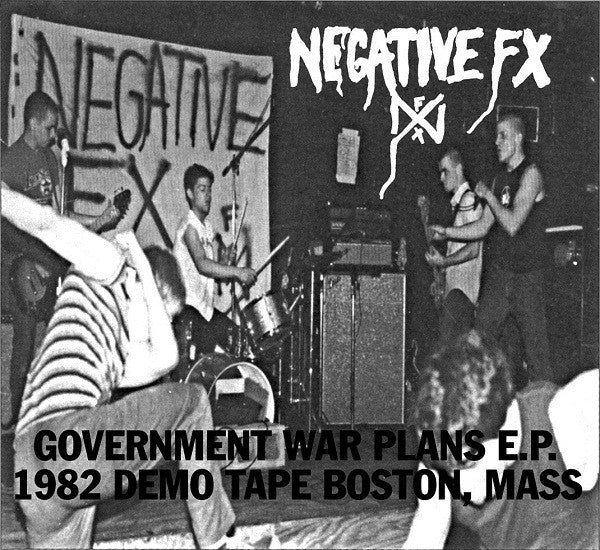 Negative FX : Government War Plans E.P. (7",EP,45 RPM,Limited Edition)