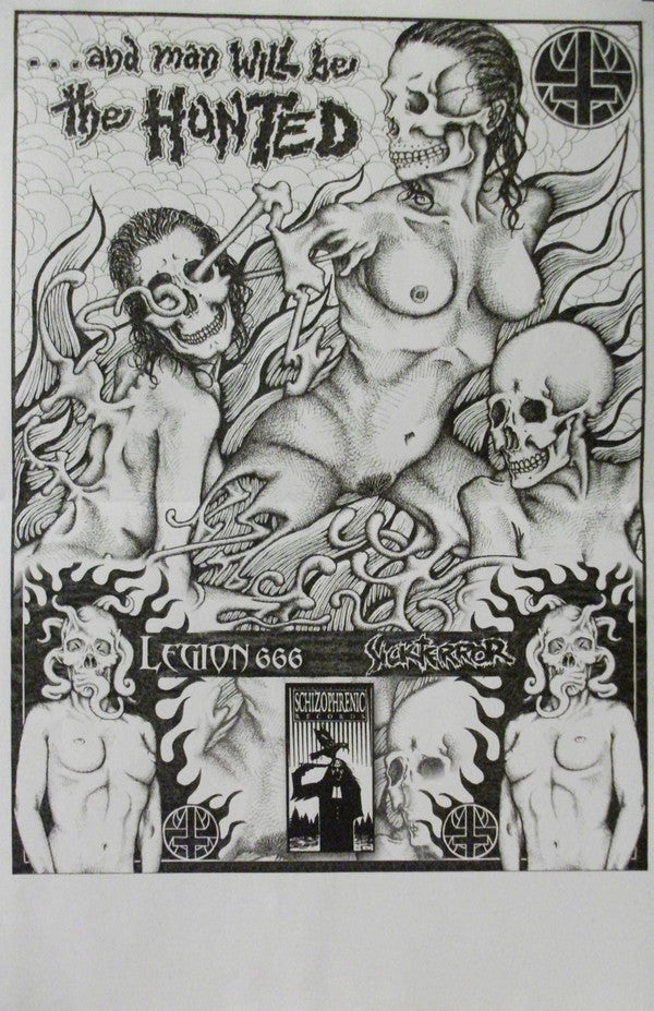 Sick Terror / Legion 666 : ...And Man Will Be The Hunted (LP,Album)