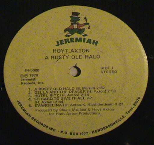 Hoyt Axton : A Rusty Old Halo (LP,Album,Stereo)