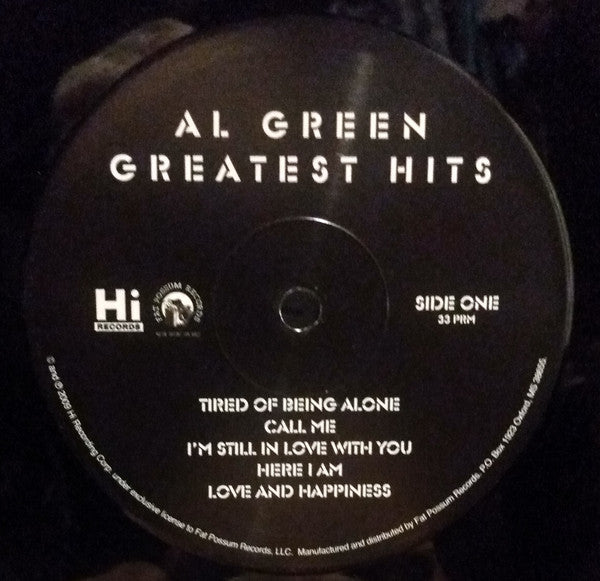 Al Green : Greatest Hits (LP,Compilation,Reissue)