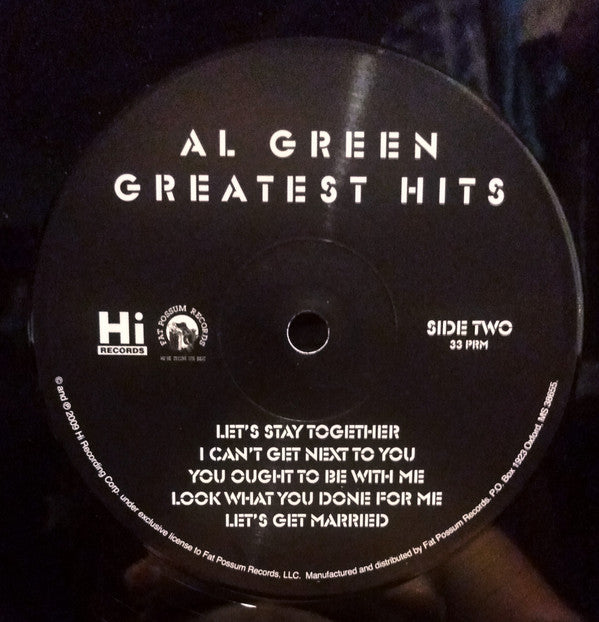 Al Green : Greatest Hits (LP,Compilation,Reissue)