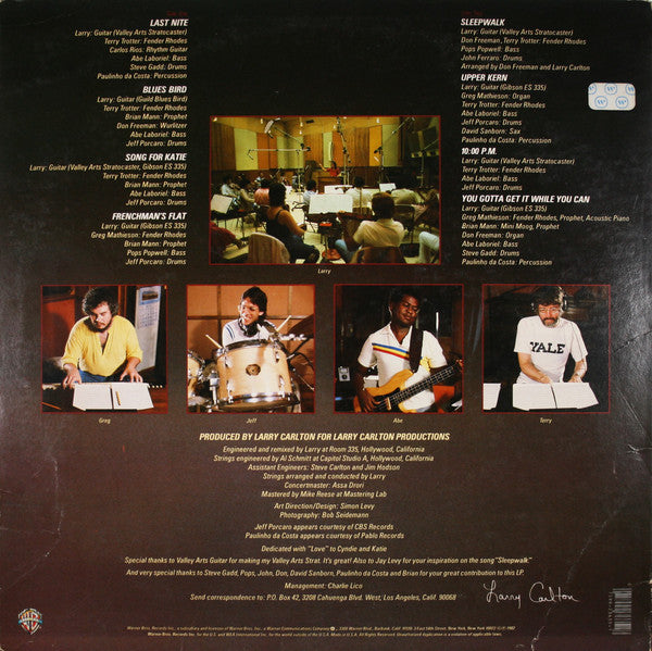 Larry Carlton : Sleepwalk (LP,Album)