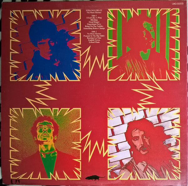 Stranglers, The : No More Heroes (LP,Album)