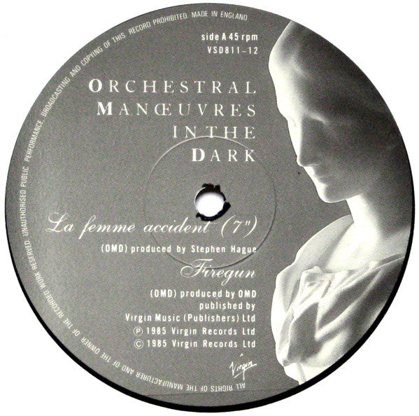 Orchestral Manoeuvres In The Dark : La Femme Accident (12",45 RPM,Single,Limited Edition)