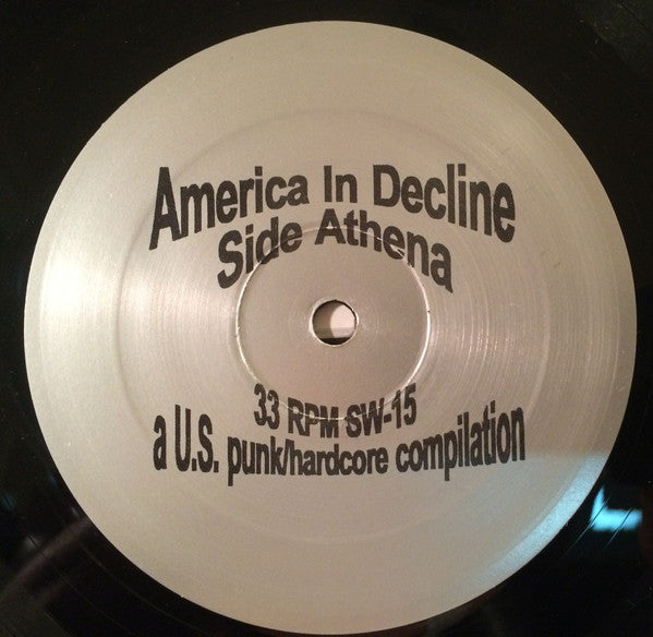 Various : America In Decline (LP,Album,Compilation)