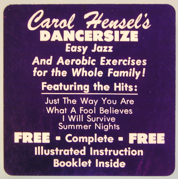 Carol Hensel : Dancersize (LP,Album)