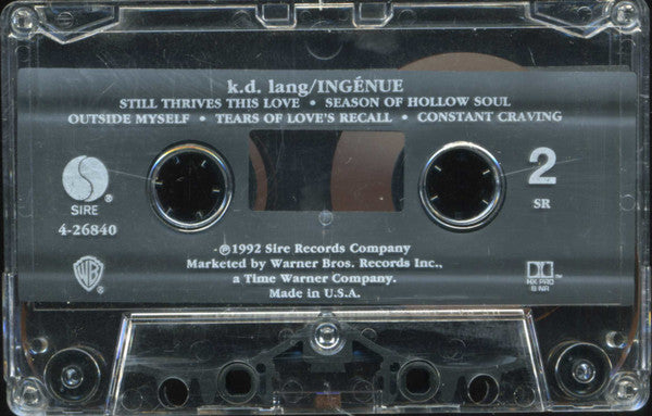 k.d. lang : Ingénue (Album)