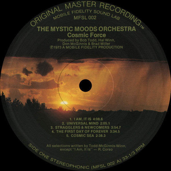 Mystic Moods Orchestra, The : Cosmic Force (LP,Album,Reissue,Stereo)