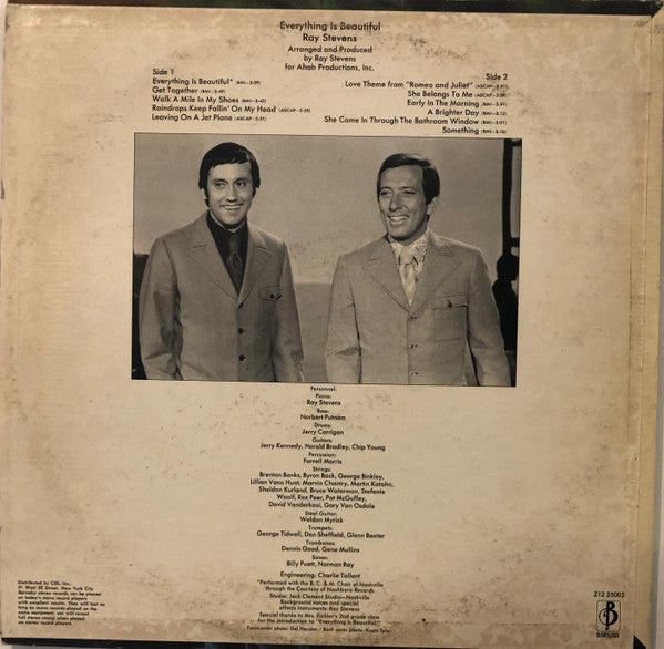 Ray Stevens : Everything Is Beautiful (LP,Album)