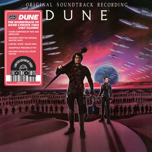 Various : Dune (Original Soundtrack Recording) (LP,Album,Limited Edition,Reissue)