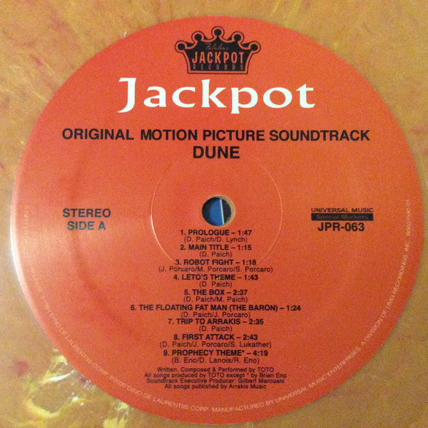 Various : Dune (Original Soundtrack Recording) (LP,Album,Limited Edition,Reissue)