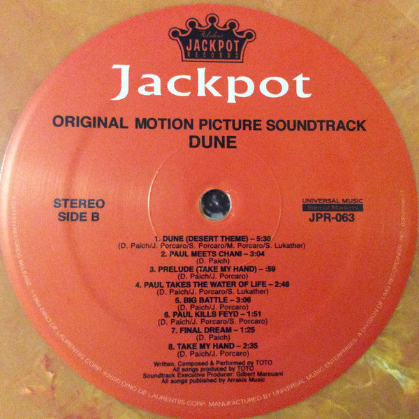 Various : Dune (Original Soundtrack Recording) (LP,Album,Limited Edition,Reissue)