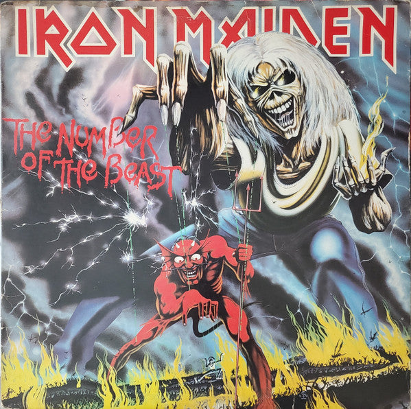 Iron Maiden : The Number Of The Beast (LP,Album)