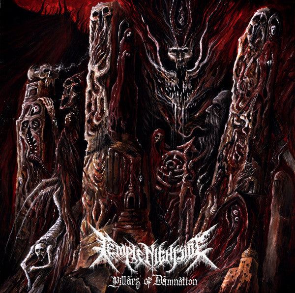 Temple Nightside : Pillars Of Damnation (LP,Album)
