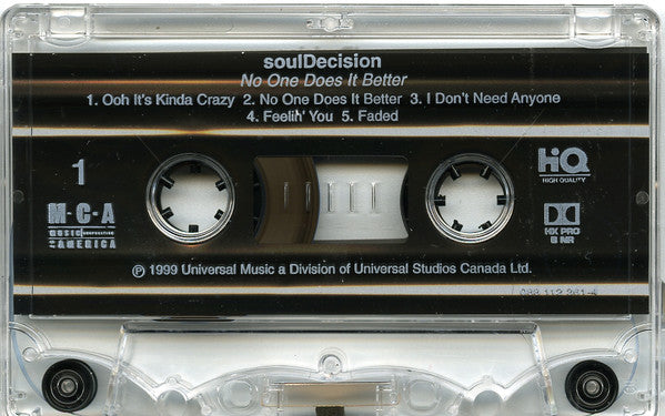 soulDecision : No One Does It Better (Album)