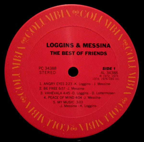 Loggins And Messina : The Best Of Friends (LP,Compilation)