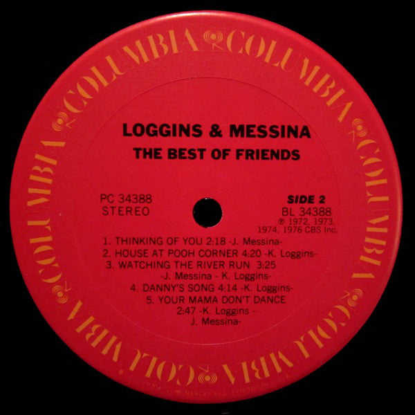 Loggins And Messina : The Best Of Friends (LP,Compilation)