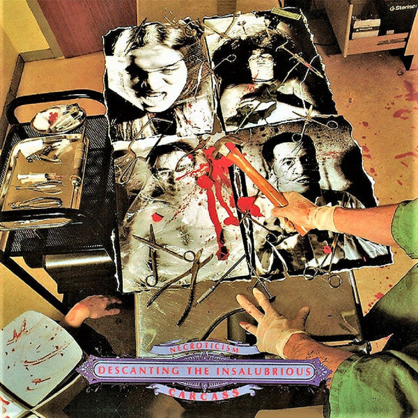 Carcass : Necroticism (Descanting The Insalubrious) (LP,Album,Limited Edition,Reissue,Remastered)