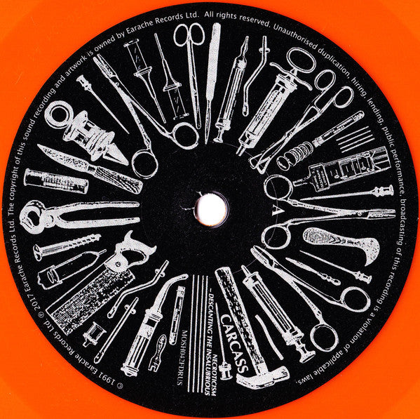 Carcass : Necroticism (Descanting The Insalubrious) (LP,Album,Limited Edition,Reissue,Remastered)