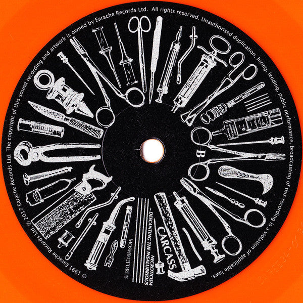 Carcass : Necroticism (Descanting The Insalubrious) (LP,Album,Limited Edition,Reissue,Remastered)