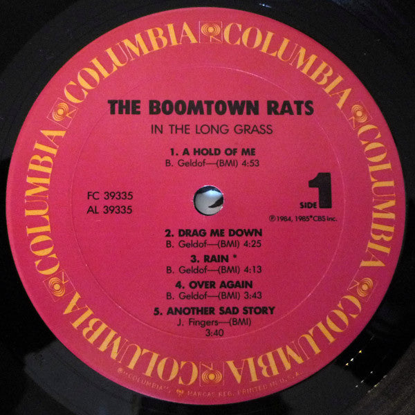 Boomtown Rats, The : In The Long Grass (LP,Album,Stereo)