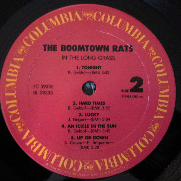 Boomtown Rats, The : In The Long Grass (LP,Album,Stereo)