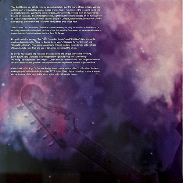 Jimi Hendrix : South Saturn Delta (LP,Limited Edition,Numbered)