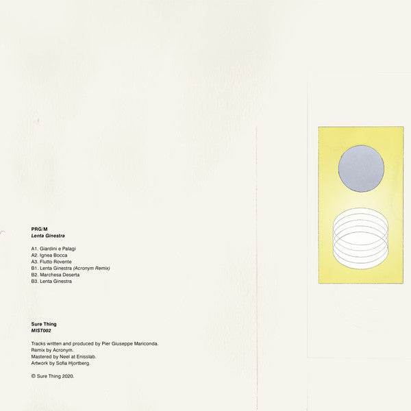 Prg/M : Lenta Ginestra (12",EP)
