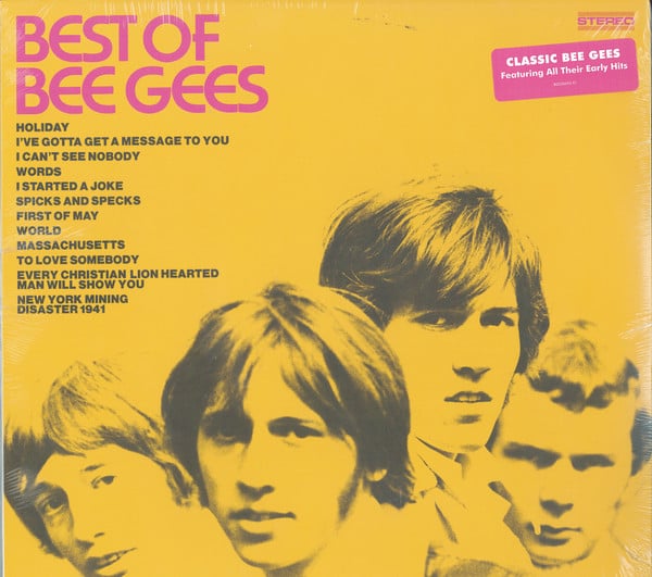 Bee Gees : Best Of Bee Gees (LP,Compilation,Reissue,Stereo)