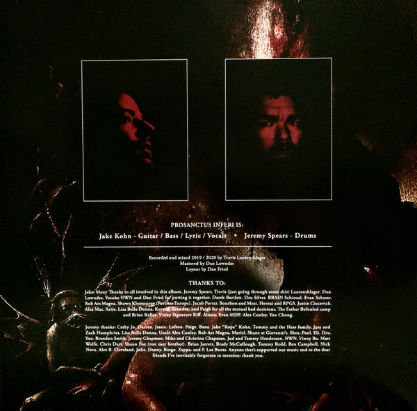 Prosanctus Inferi : Hypnotic Blood Art (LP,Album)