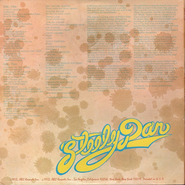 Steely Dan : Can't Buy A Thrill (LP,Album,Stereo)