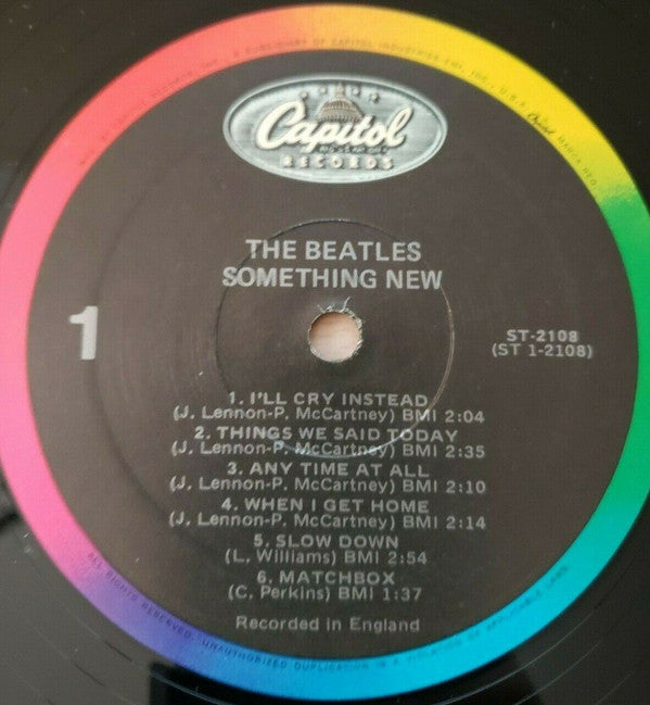 Beatles, The : Something New (LP,Album,Repress,Stereo)
