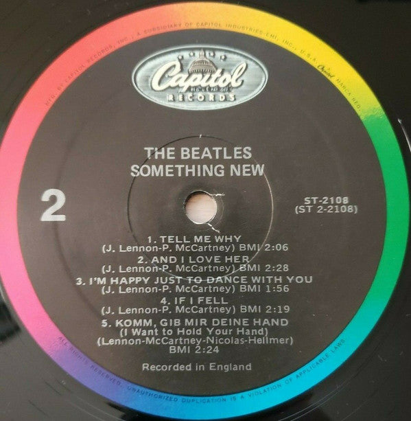 Beatles, The : Something New (LP,Album,Repress,Stereo)