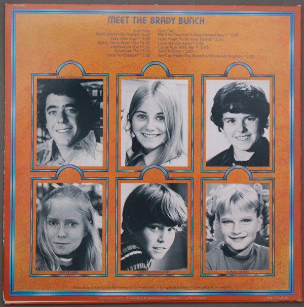 Brady Bunch, The : Meet The Brady Bunch (LP,Album)