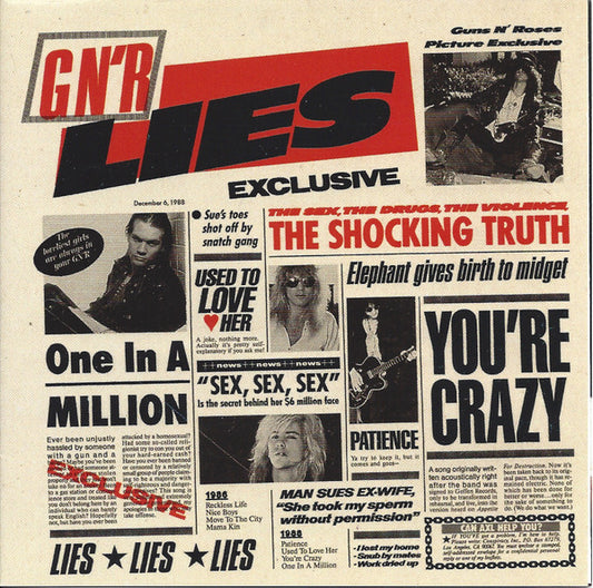 Guns N' Roses : G N' R Lies (Album)