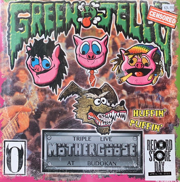 Green Jellÿ : Triple Live Möther Gööse At Budokan (LP,Record Store Day,Reissue)