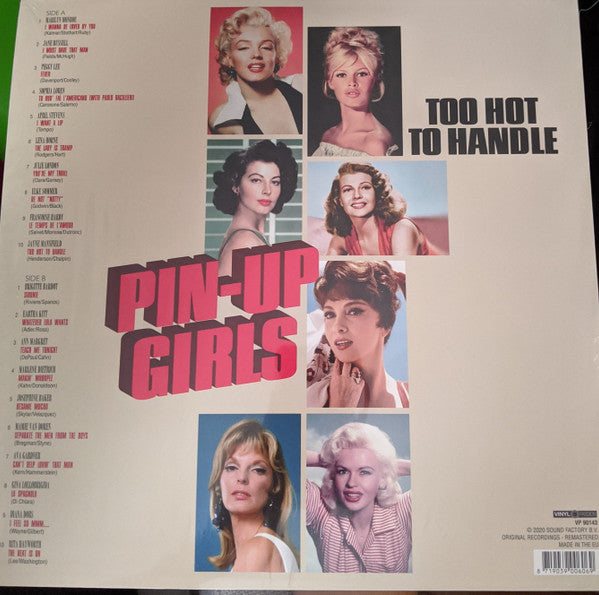 Various : Pin-Up Girls - Too Hot To Handle (LP,Compilation)
