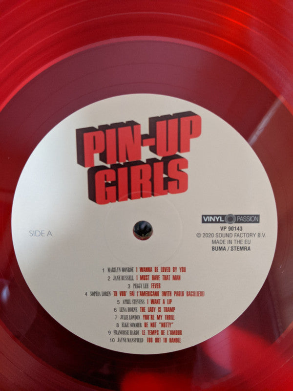 Various : Pin-Up Girls - Too Hot To Handle (LP,Compilation)