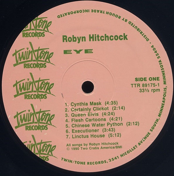 Robyn Hitchcock : Eye (LP,Album)