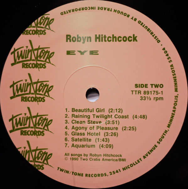 Robyn Hitchcock : Eye (LP,Album)