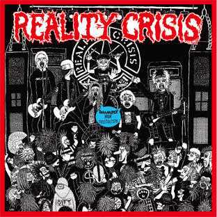 Reality Crisis : Discharge Your Frustration (LP,45 RPM,Album,White Label)