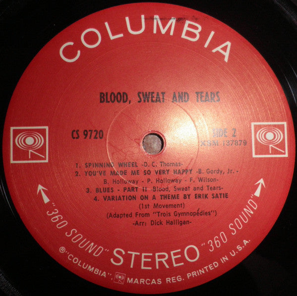 Blood, Sweat And Tears : Blood, Sweat And Tears (LP,Album)