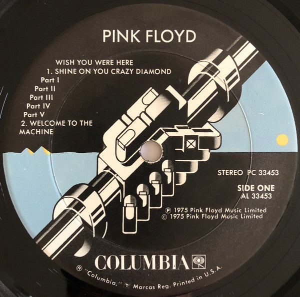 Pink Floyd : Wish You Were Here (LP,Album,Reissue)