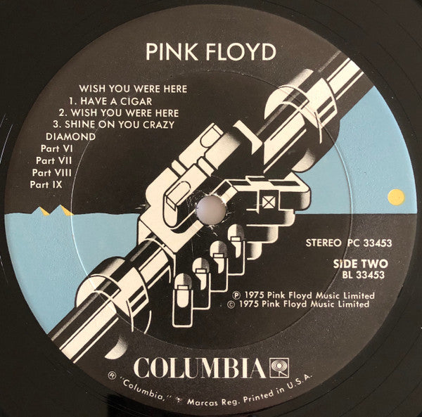 Pink Floyd : Wish You Were Here (LP,Album,Reissue)