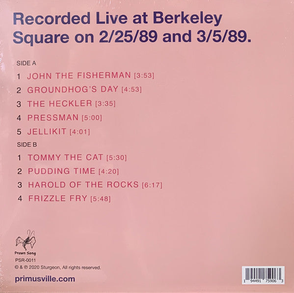 Primus : Suck On This (LP,Album,Limited Edition,Reissue,Remastered)