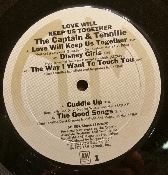 Captain And Tennille : Love Will Keep Us Together (LP,Album)
