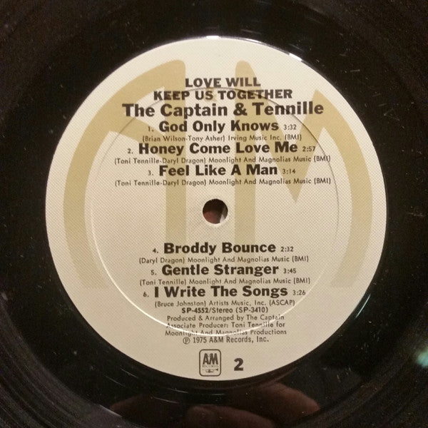Captain And Tennille : Love Will Keep Us Together (LP,Album)