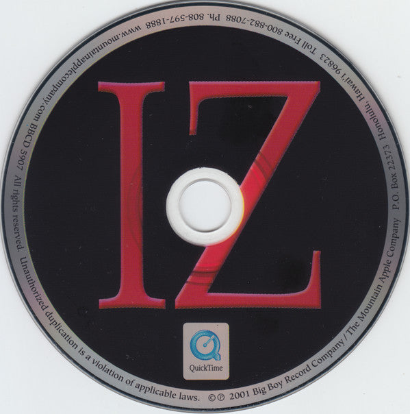 Israel Kamakawiwo'ole : Alone In Iz World (Album,Enhanced)
