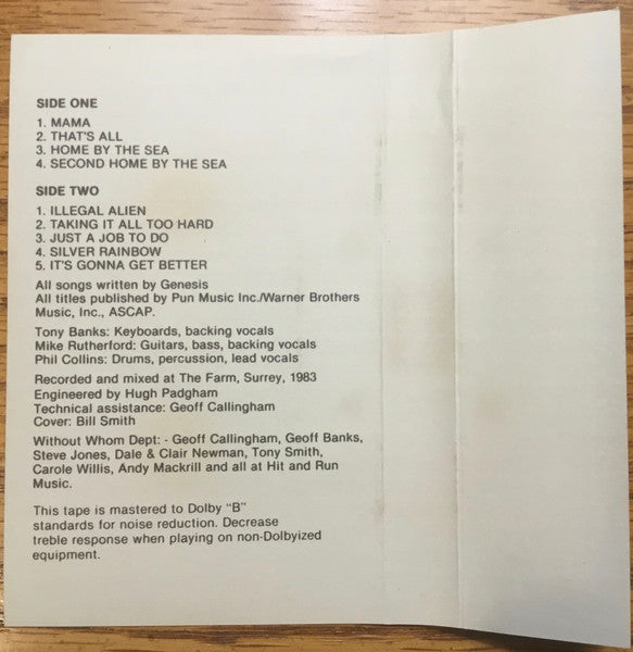 Genesis : Genesis (Album,Club Edition)