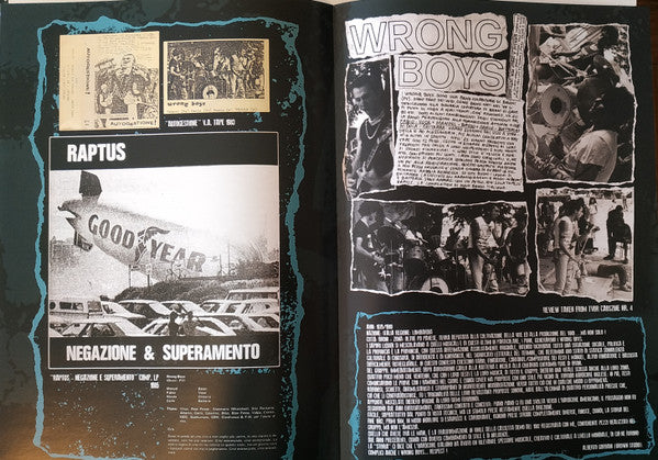 Wrong Boys : Il Suono É Distruzione 1982-1984 (LP,Compilation,Limited Edition)